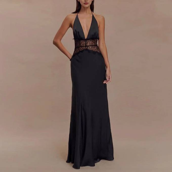 Geschichte - Elegantes Maxikleid
