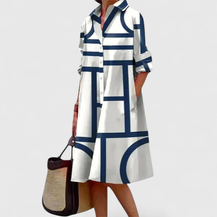 Charlene | Elegantes Midi-Kleid
