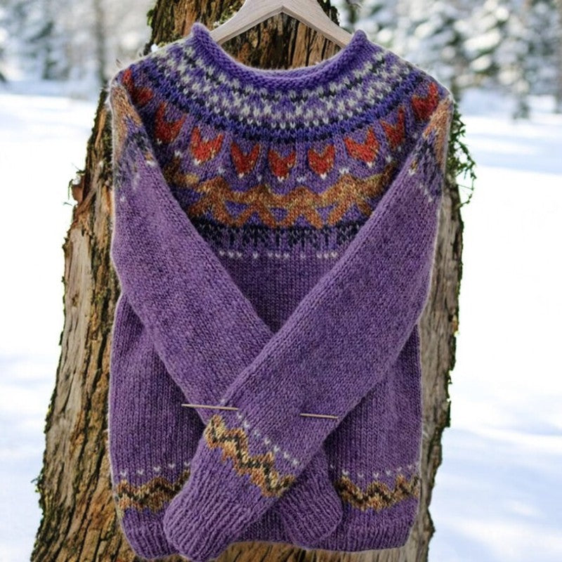Ulrike - Vintage Islandsk Pullover