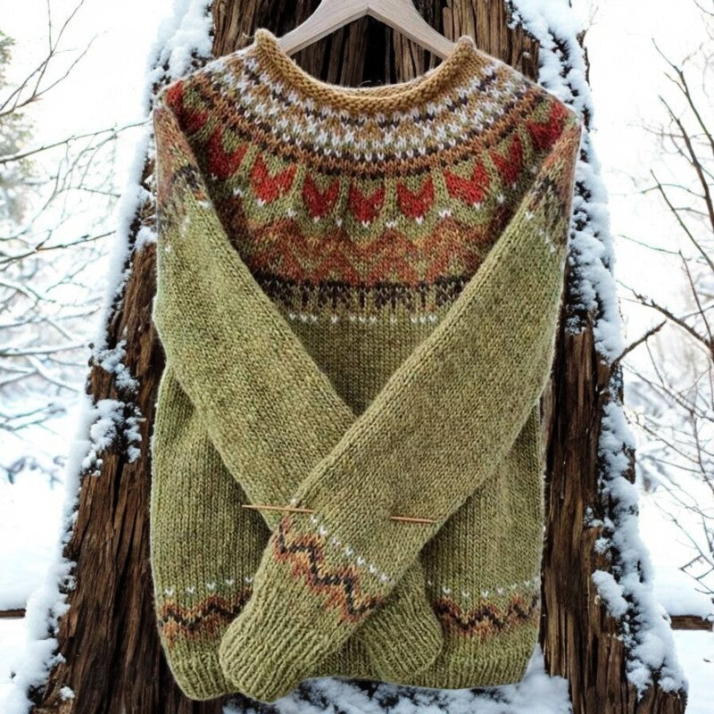 Monika - Vintage Strickpullover