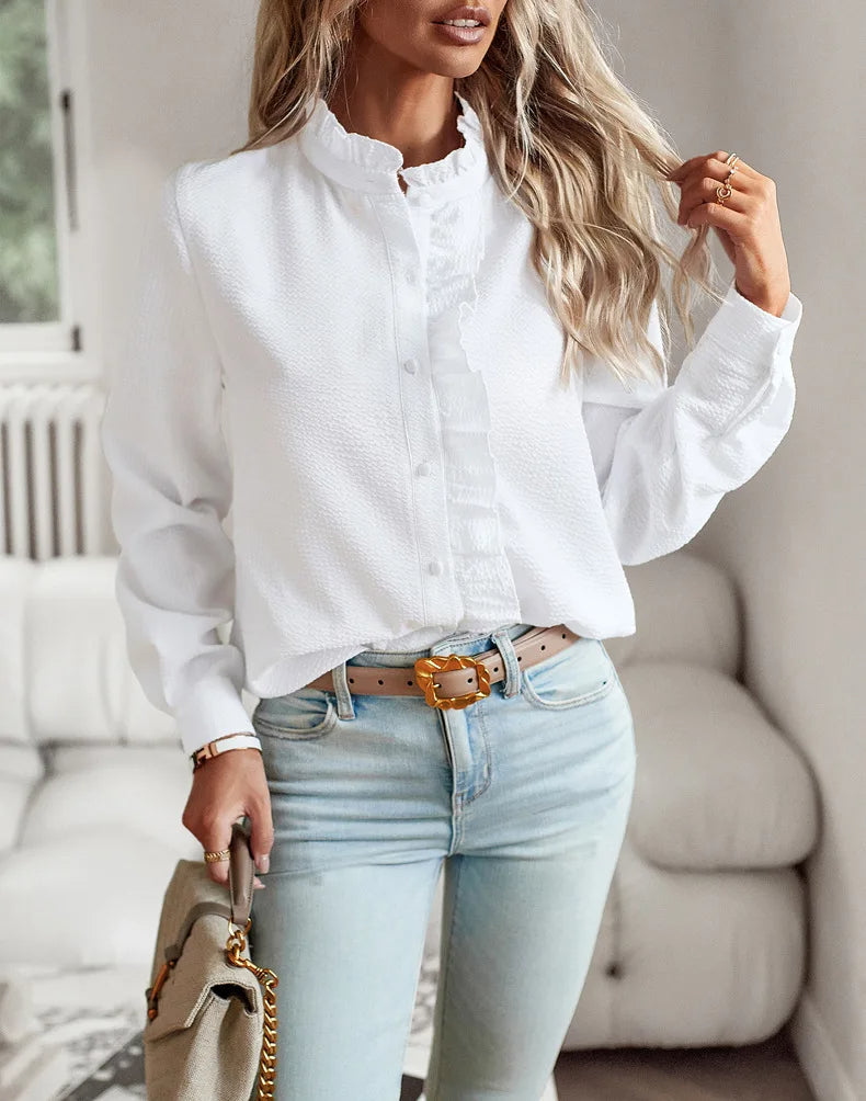 Langärmelige Bluse