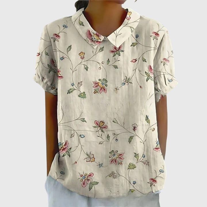 Jenna™ | Blumenbluse