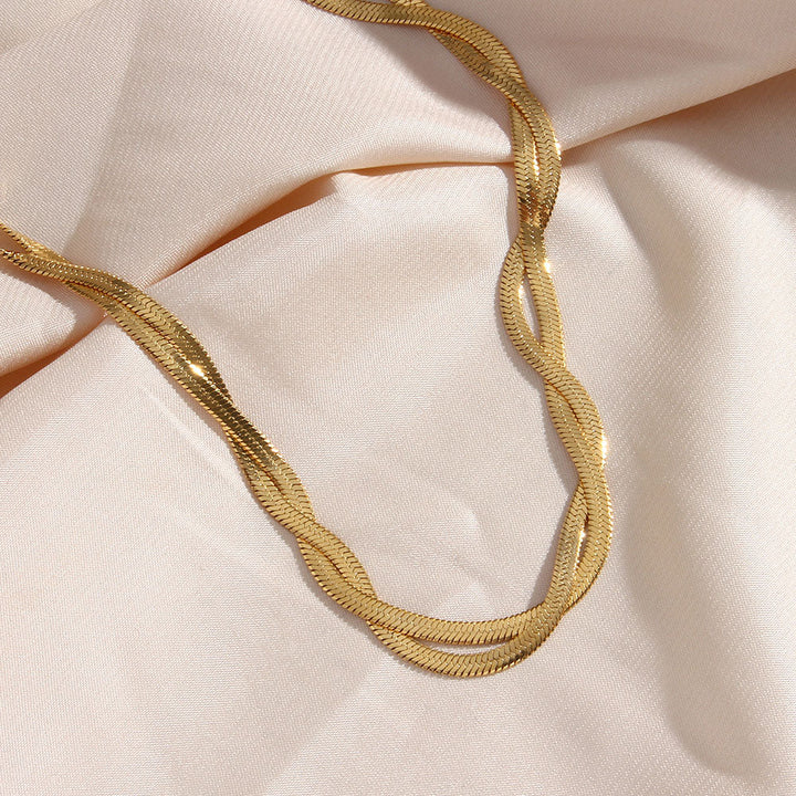 Madiorelle | Gedrehtes Armband 18K Gold