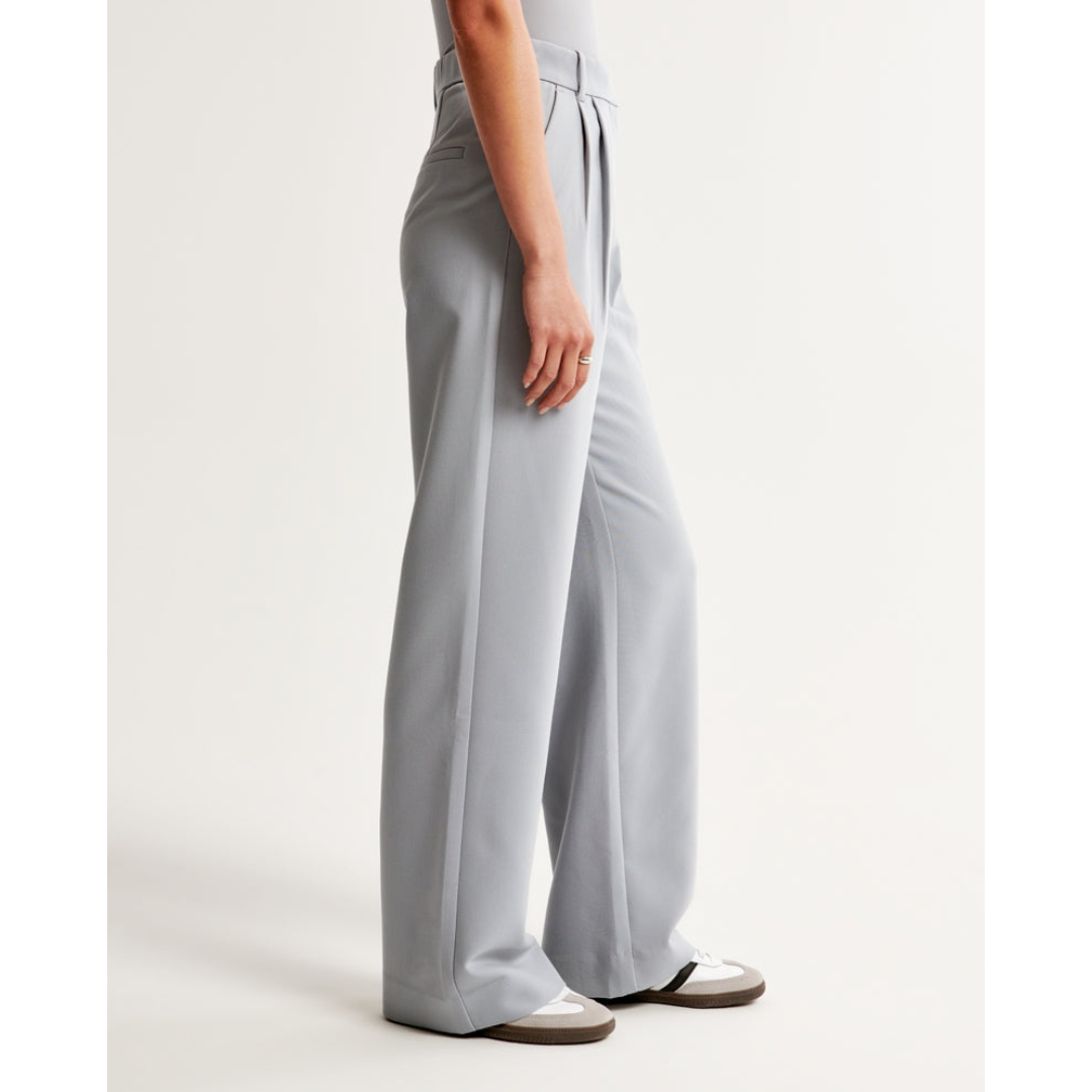 Damen Weite Beine Hosen | Hohe Taille