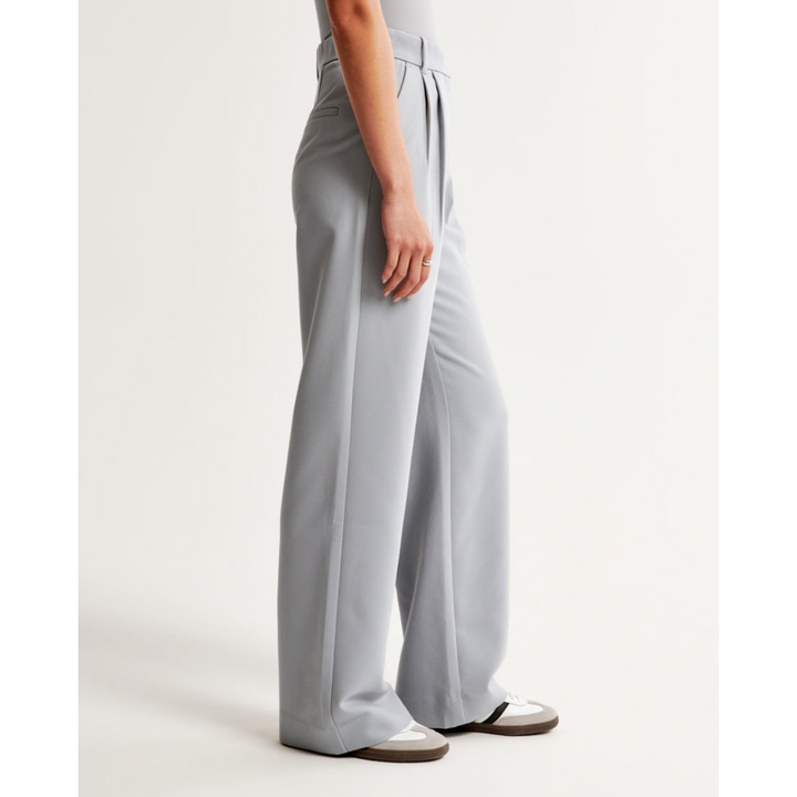 Damen Weite Beine Hosen | Hohe Taille