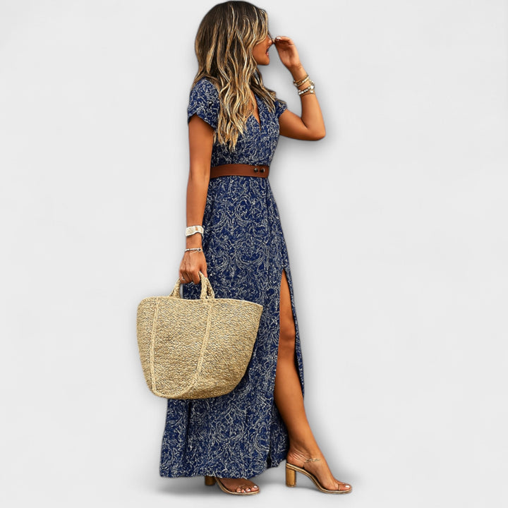 Sybella - Leichtes Boho-Maxikleid