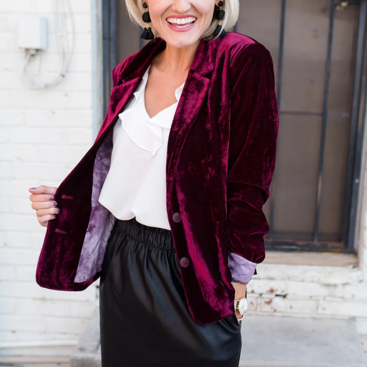 Damen Moderne Warme Blazer | Winter