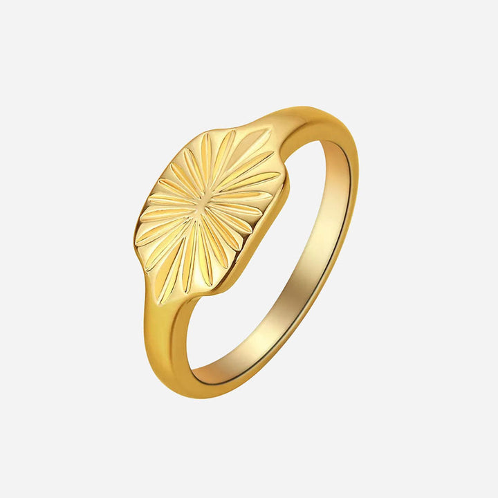 Aurizette | Sonnenstrahlenring 18K Gold