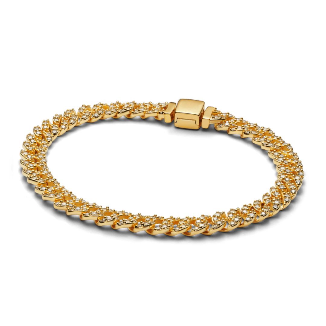 Shannelise | Kubanisches Pink Armband 18k Gold