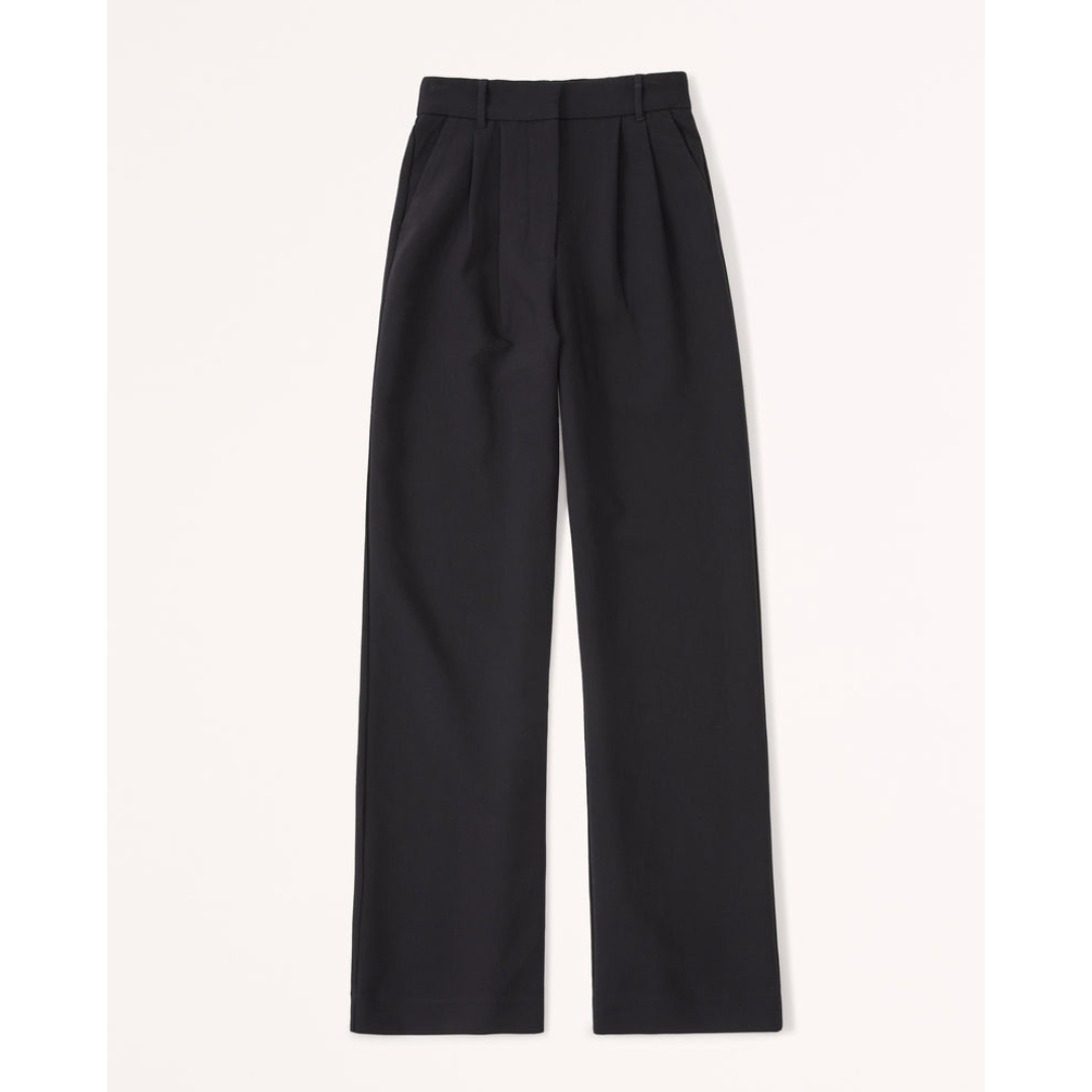 Damen Weite Beine Hosen | Hohe Taille
