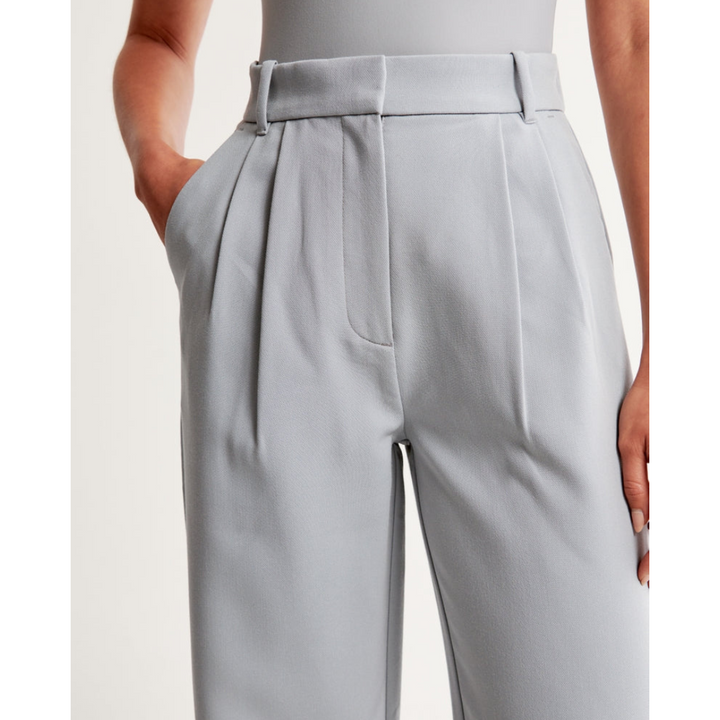 Damen Weite Beine Hosen | Hohe Taille