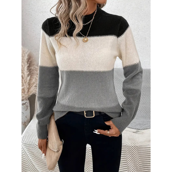 Jattina | Damen Strick Winter Pullover  | Warme