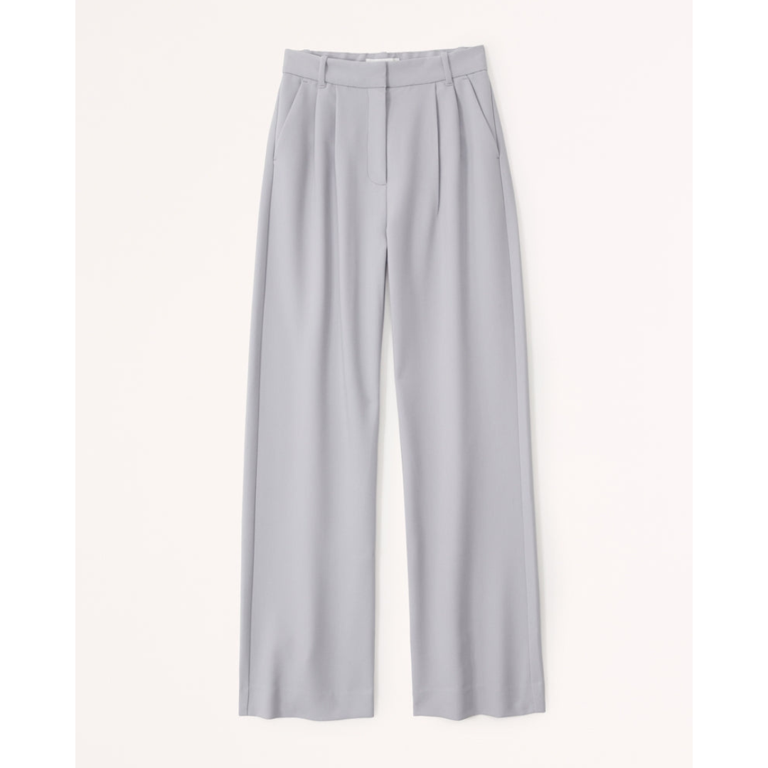 Damen Weite Beine Hosen | Hohe Taille