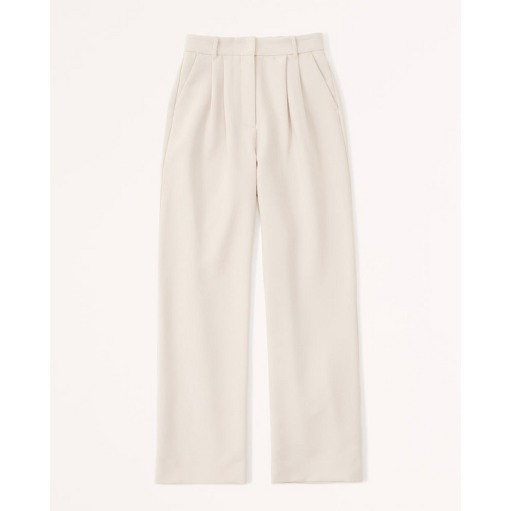 Damen Weite Beine Hosen | Hohe Taille