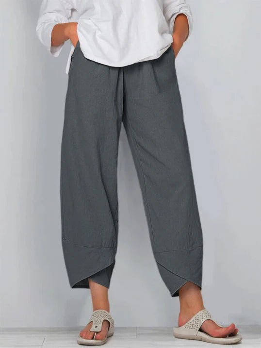 Cinzia | Damenhose aus leichtem und luftigem Material