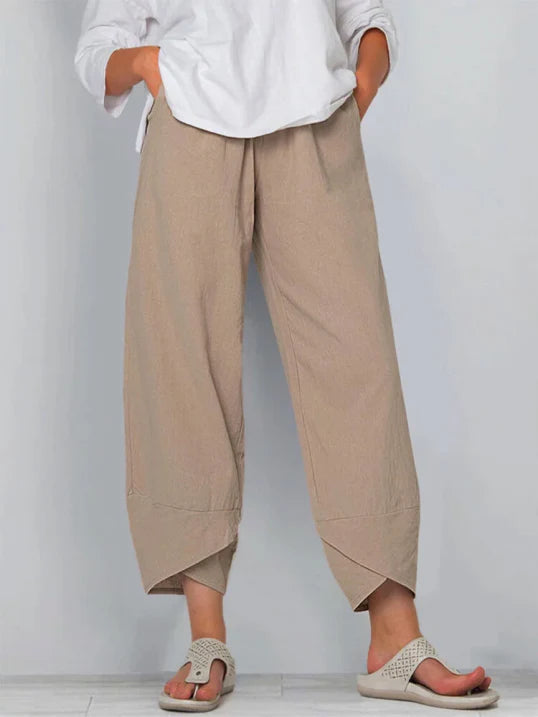 Cinzia | Damenhose aus leichtem und luftigem Material