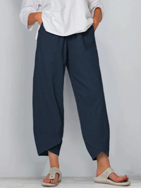 Cinzia | Damenhose aus leichtem und luftigem Material