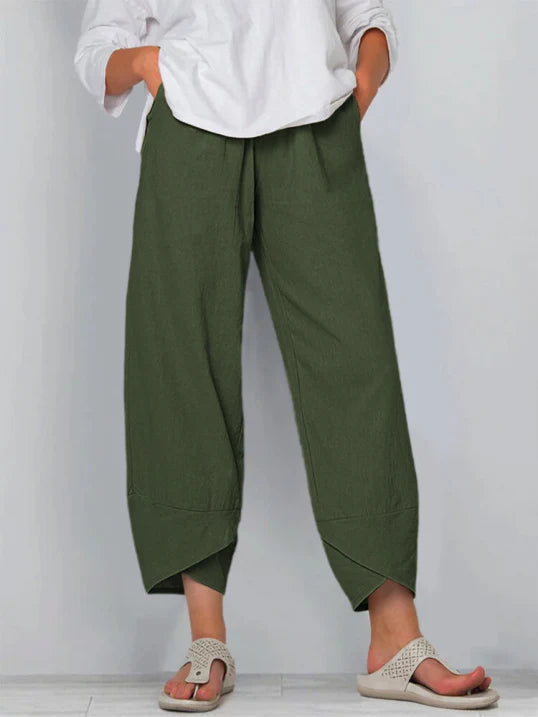 Cinzia | Damenhose aus leichtem und luftigem Material