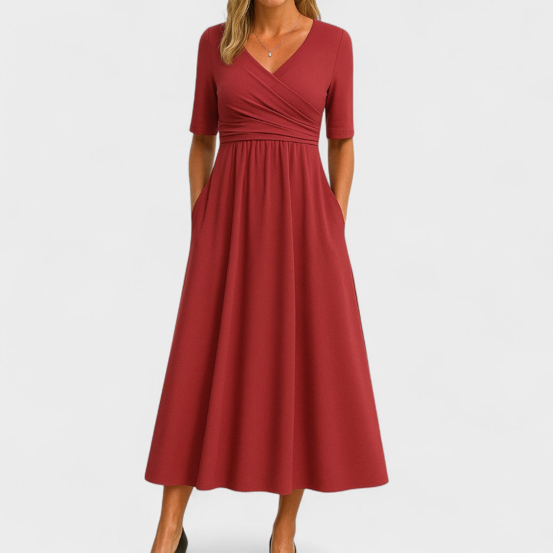Phoebe | Elegantes Midi-Kleid