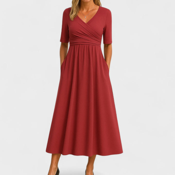 Phoebe | Elegantes Midi-Kleid