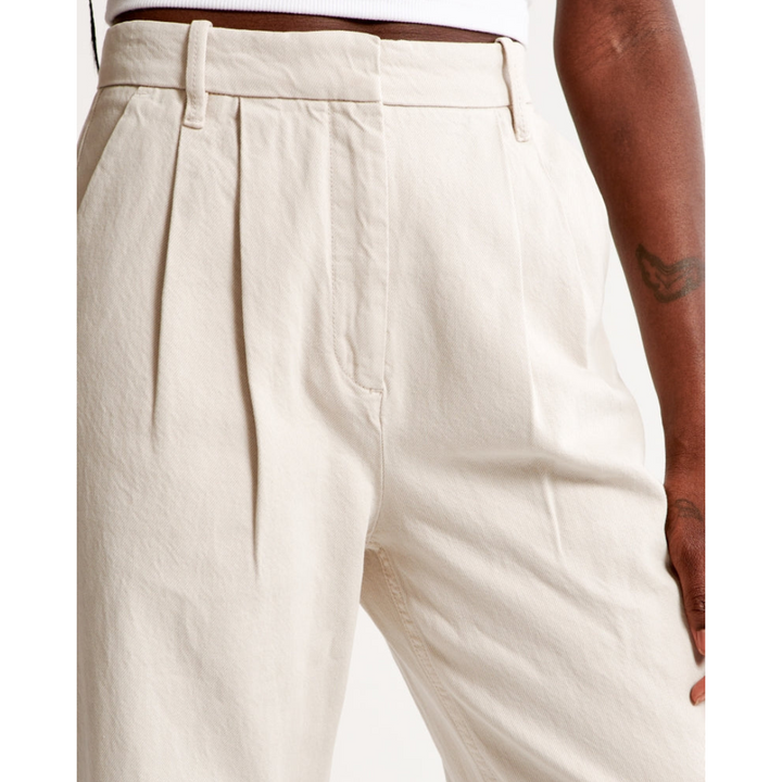 Damen Weite Beine Hosen | Hohe Taille