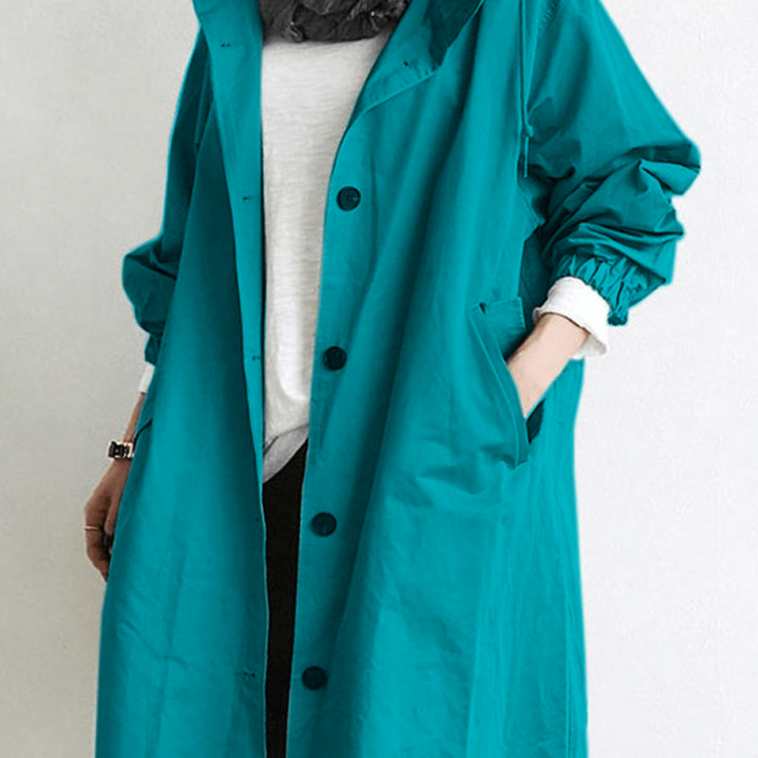 Damen Vielseitig Trench Mantel | Lange