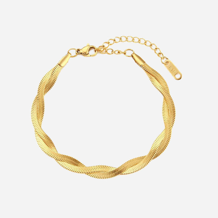 Madiorelle | Gedrehtes Armband 18K Gold