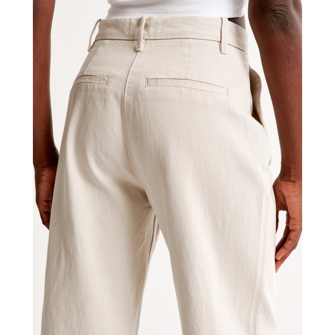 Damen Weite Beine Hosen | Hohe Taille