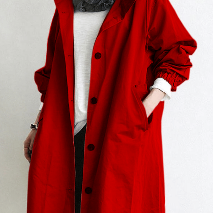 Damen Vielseitig Trench Mantel | Lange