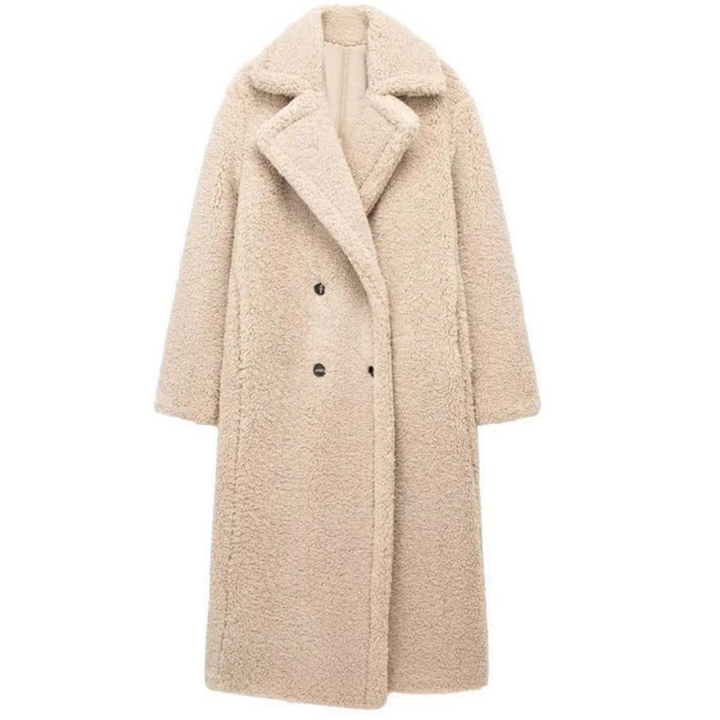 Usiamalim | Damen Lange Winter Trench Mantel | Warme