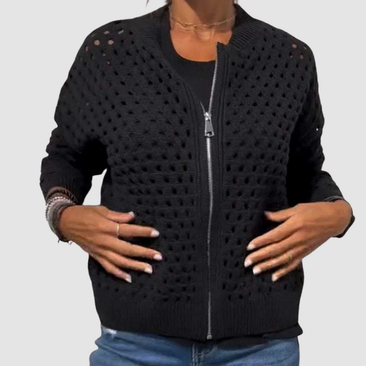 Barbara - Premium Strickjacke