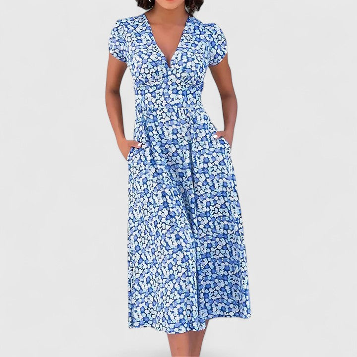Roseanna | Bequemes Midi-Kleid