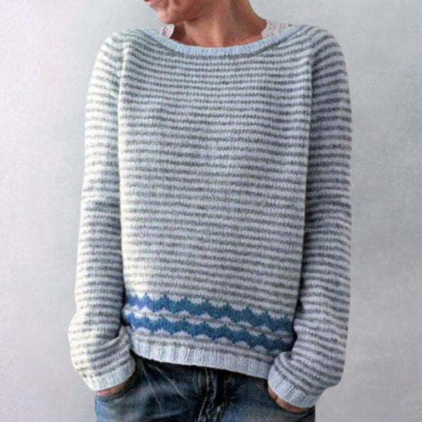Xanthe | Damen Retro-Pullover