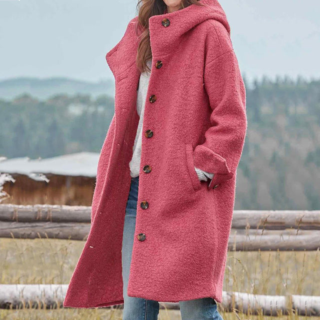 Renateil | Damen Lange Strickjacke | Herbst