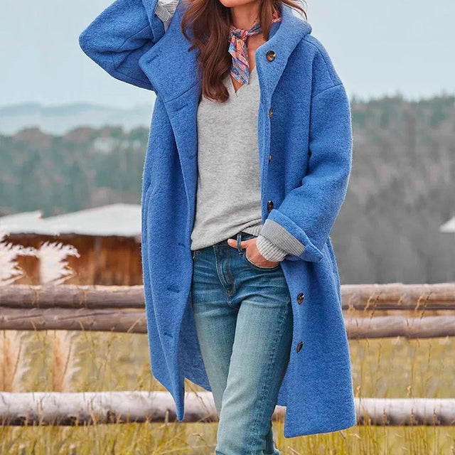 Renateil | Damen Lange Strickjacke | Herbst