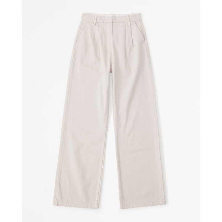 Damen Weite Beine Hosen | Hohe Taille