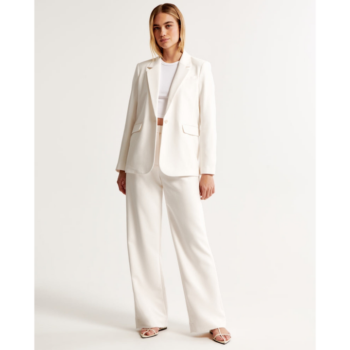 Damen Weite Beine Hosen | Hohe Taille