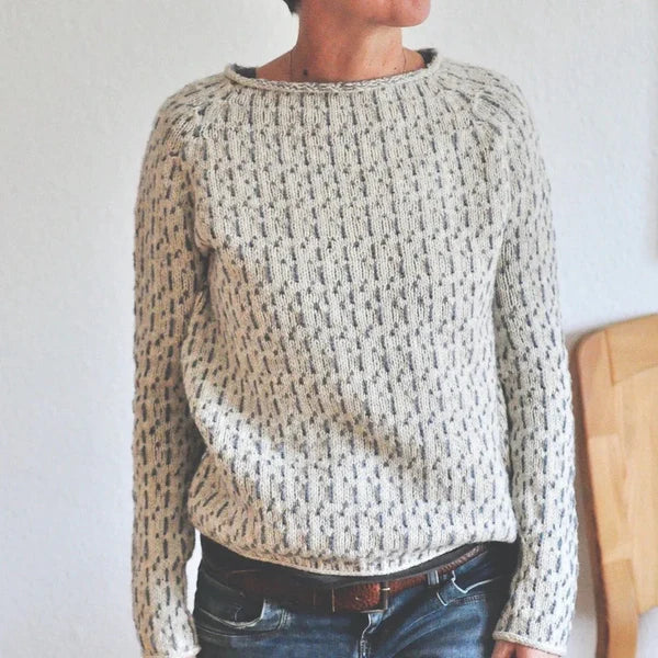 Anja – Eng gestrickter Pullover