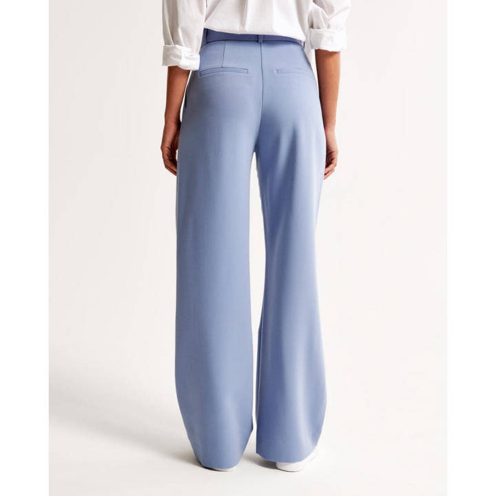 Damen Weite Beine Hosen | Hohe Taille