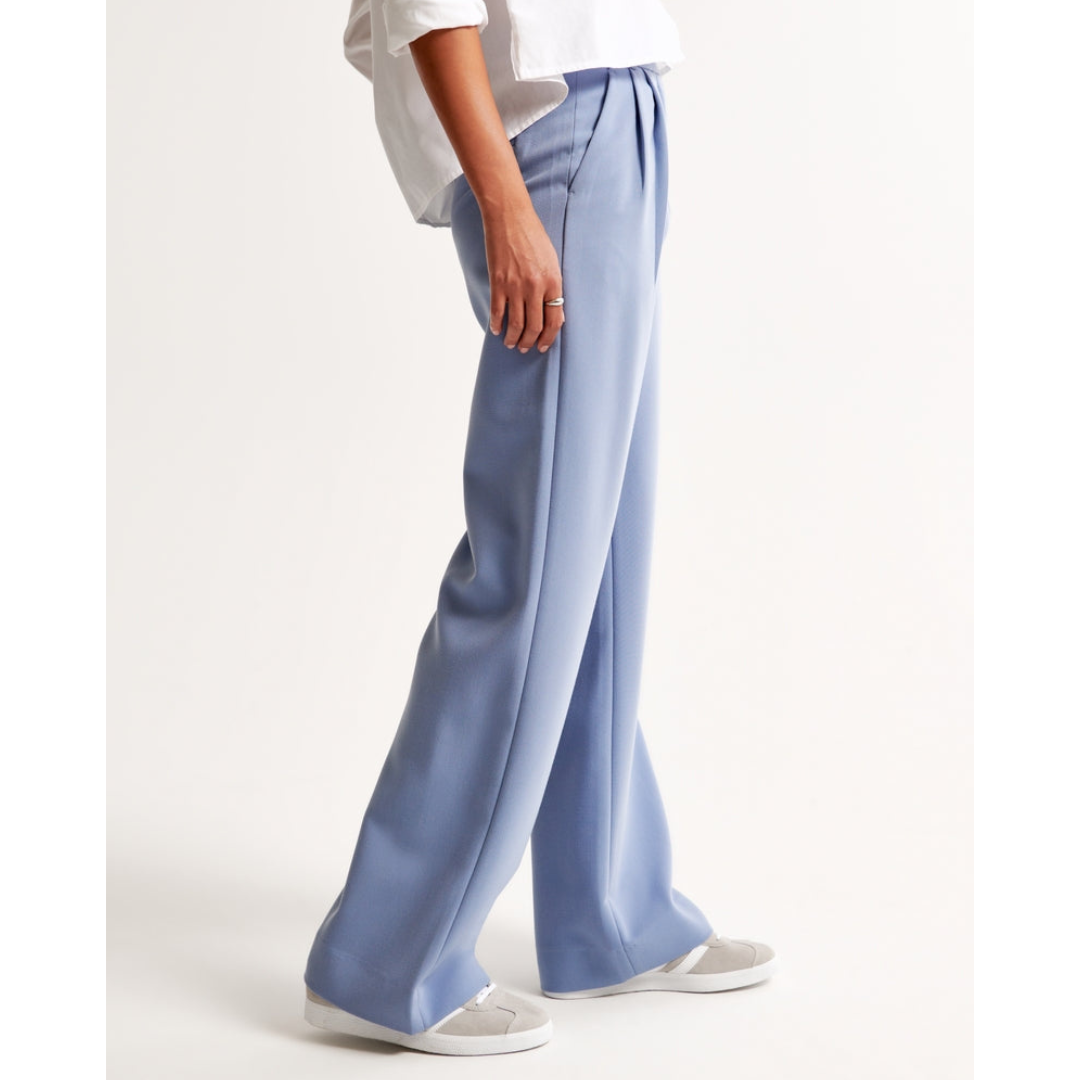 Damen Weite Beine Hosen | Hohe Taille