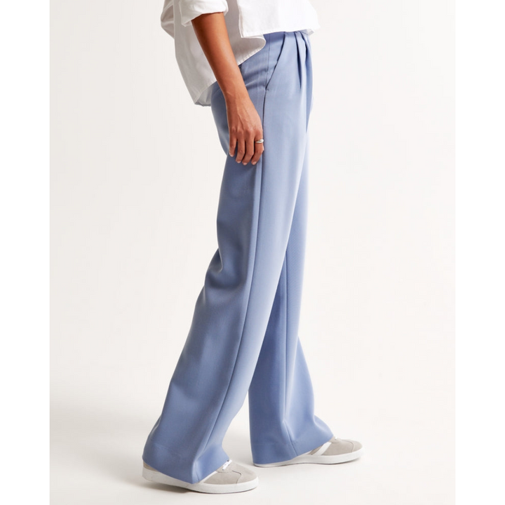Damen Weite Beine Hosen | Hohe Taille