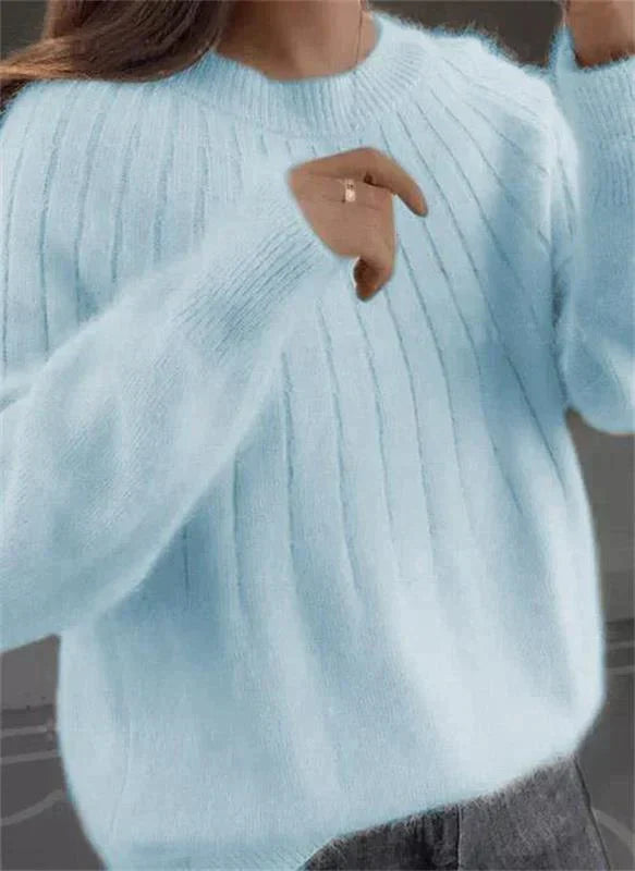 Chanty | Flauschiger Strickpullover für Damen