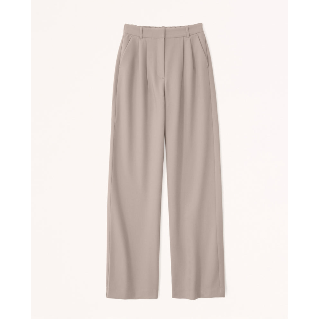 Damen Weite Beine Hosen | Hohe Taille