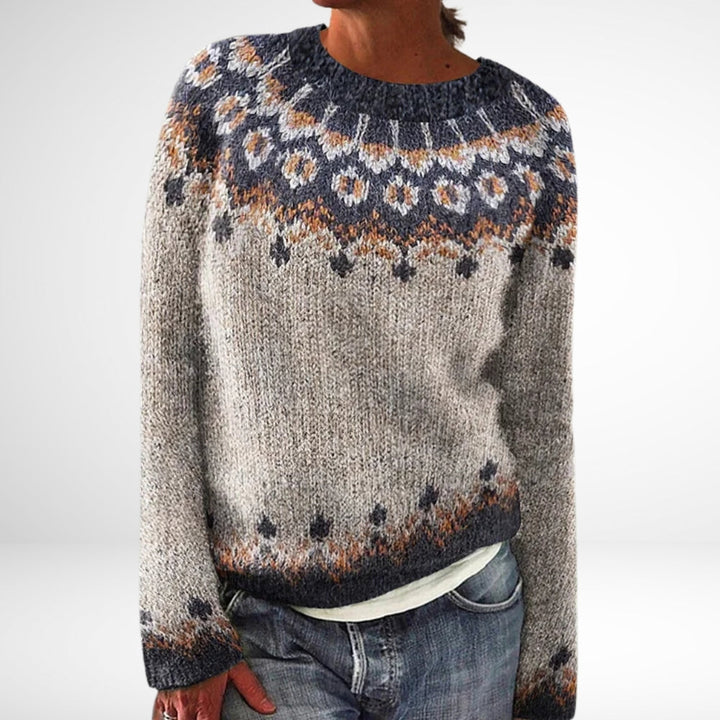 Renate - Retro Winterpullover