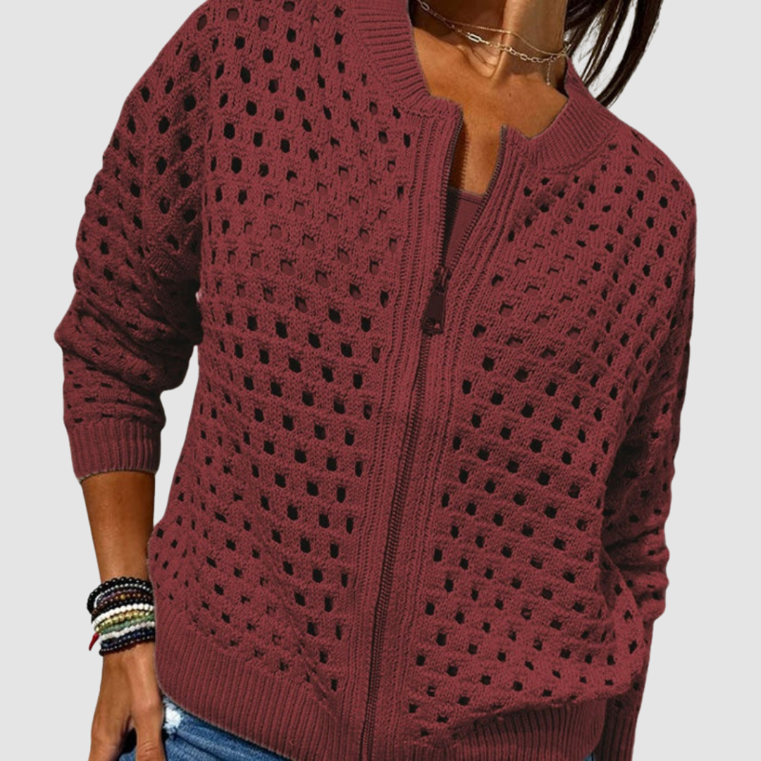 Barbara - Premium Strickjacke