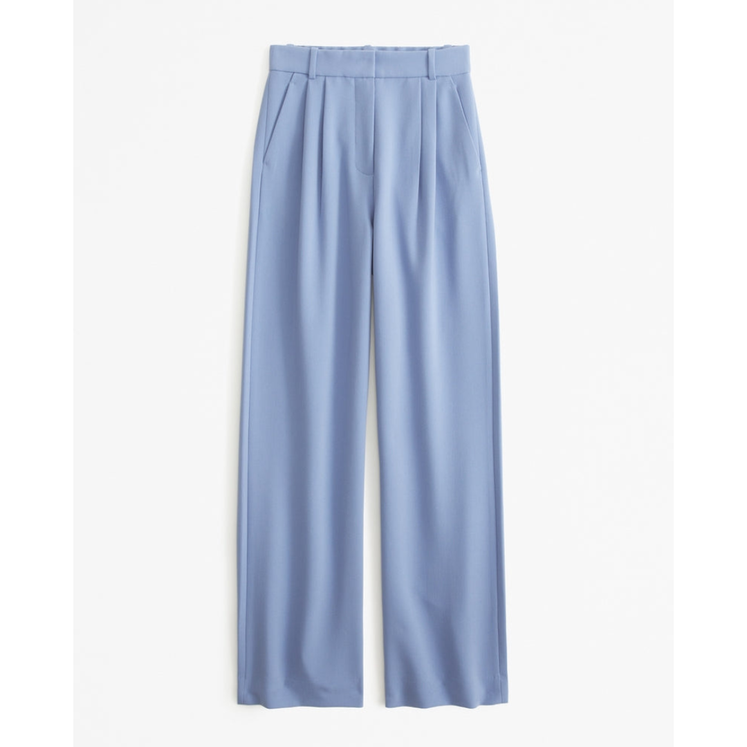 Damen Weite Beine Hosen | Hohe Taille