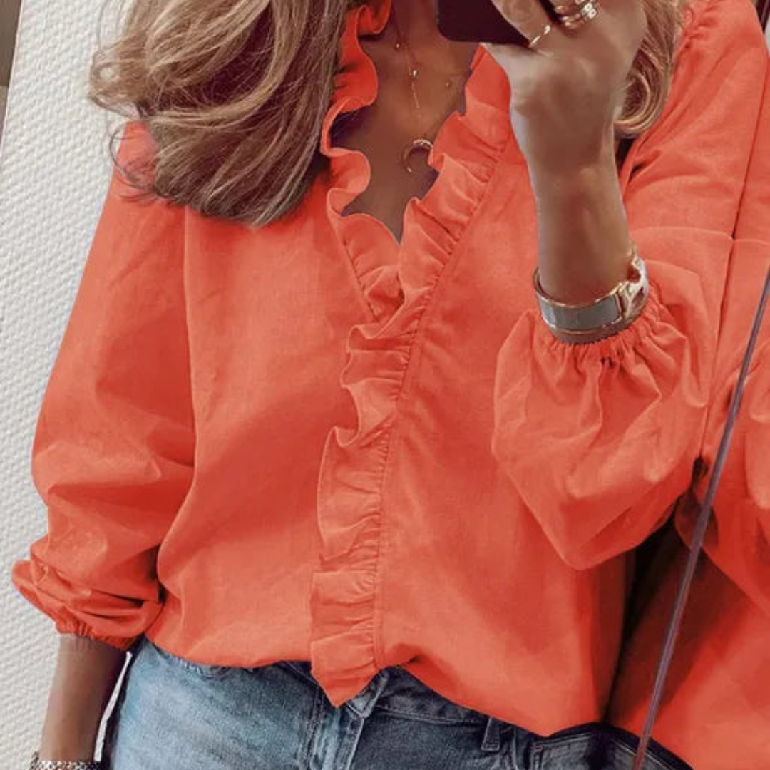 Adelheiden | Damen Moderne Bluse | Bequeme