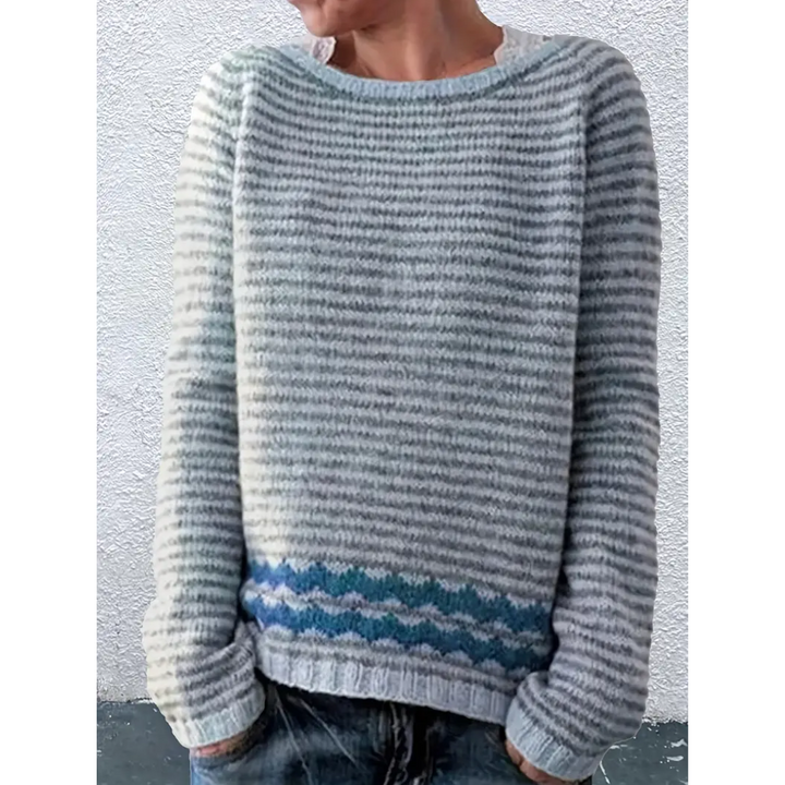 Dagmar - Gestreifter Pullover für Frauen