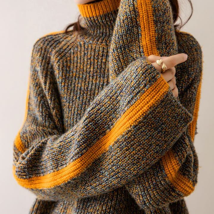 Gudrun - Frauen Strickwaren Warme Pullover