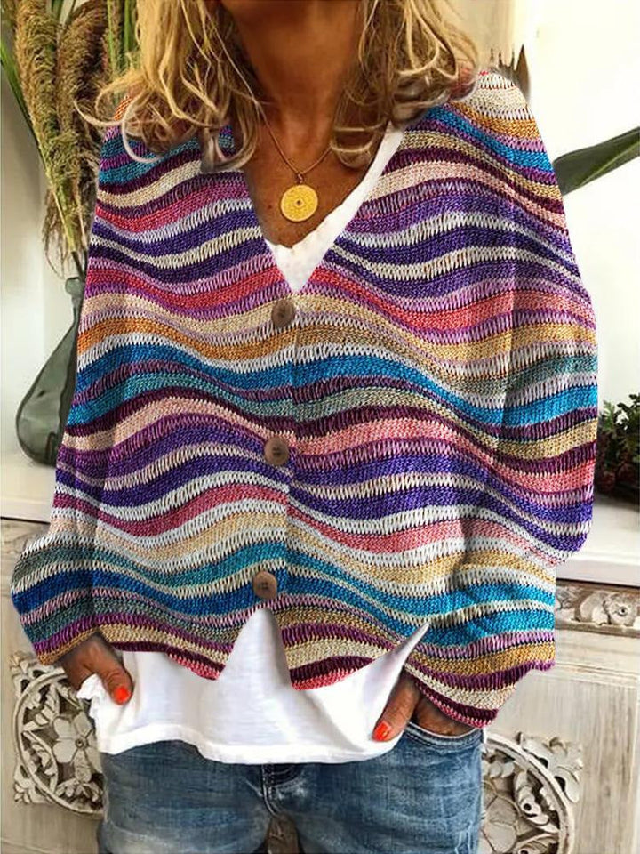 Petrani | bedruckte Damen-Strickjacken